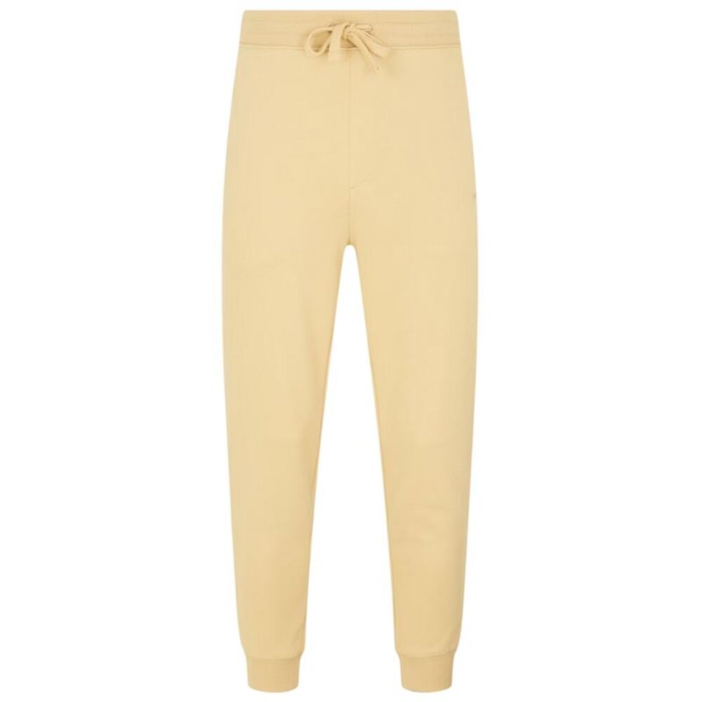 Hugo Mens Fleece Logo Joggers / Beige